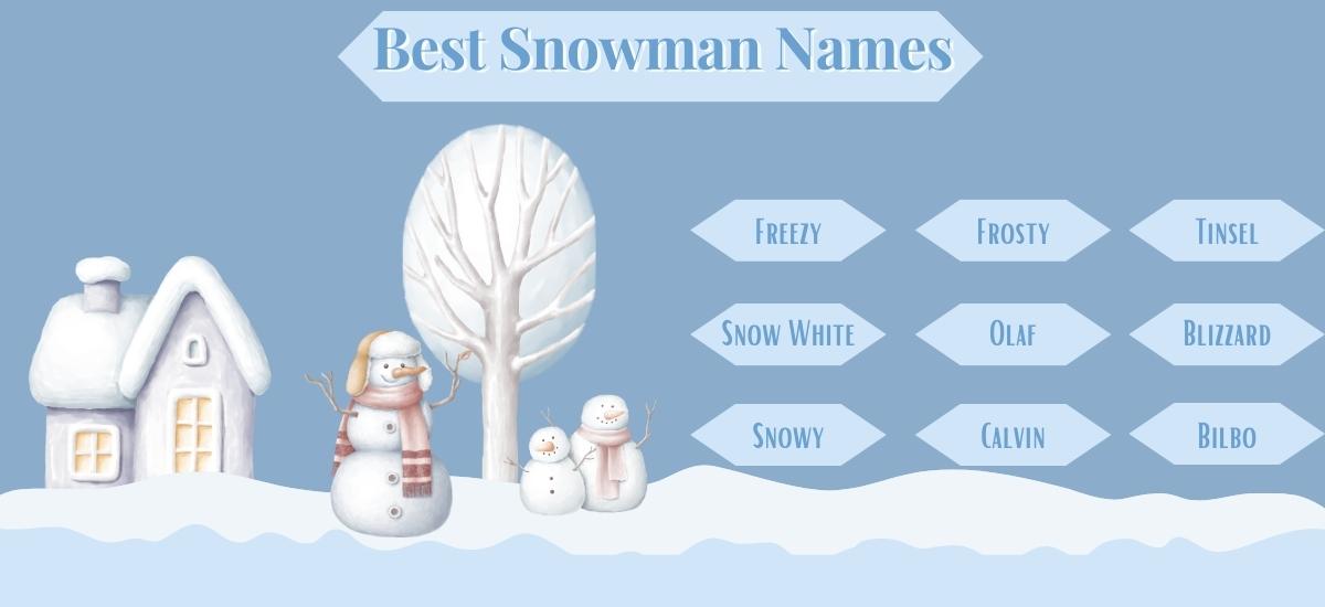 snowman names