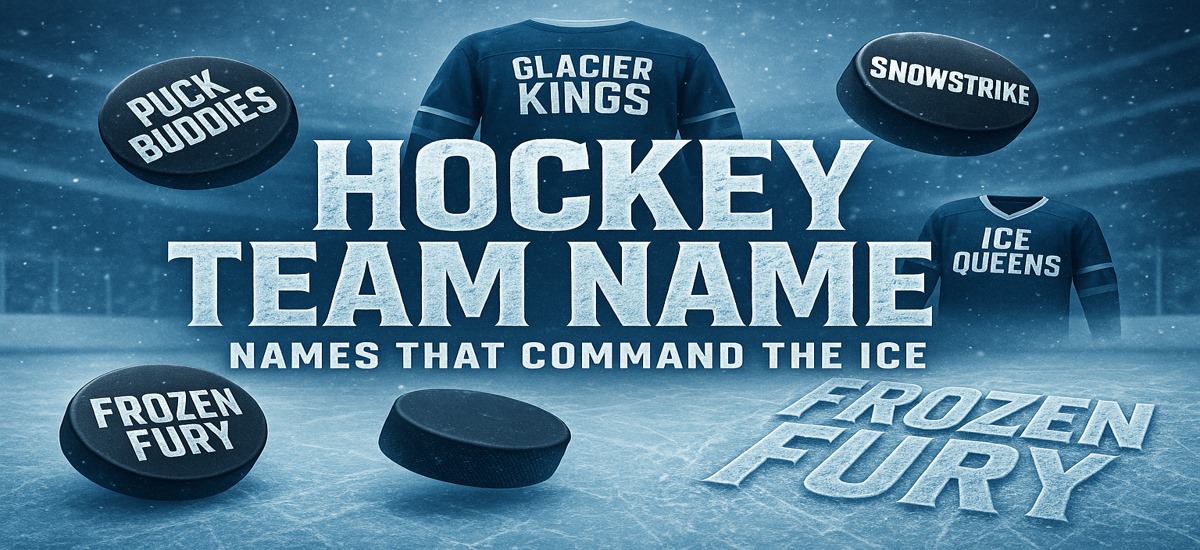 🏒 Hockey Team Names That Hit Harder Than a Slapshot